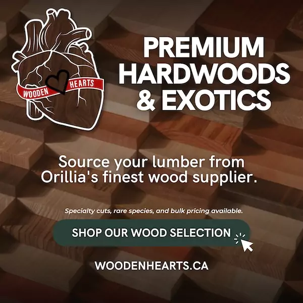 Wooden Hearts Digital Ad Example 2